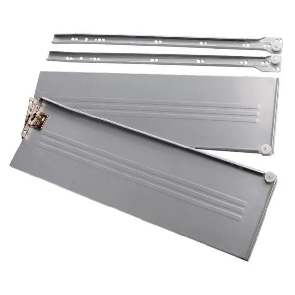 Stalčių šonai METALBOX L450mm, H86mm, pilka RAL9006