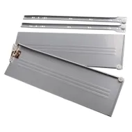 Stalčių šonai METALBOX L450mm, H86mm, pilka RAL9006