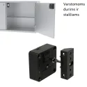 Spynelė elektroninė MIFARE1 MINI 61x61x22mm, juoda