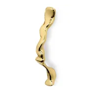 Handle NOVEAU CC123mm L164mm H42mm P30mm polished brass 