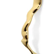 Handle NOVEAU CC123mm L164mm H42mm P30mm polished brass 