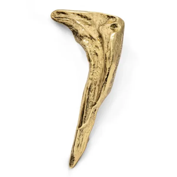 Handle KERMA CC235mm L260mm H80mm P115mm left, aged brass 