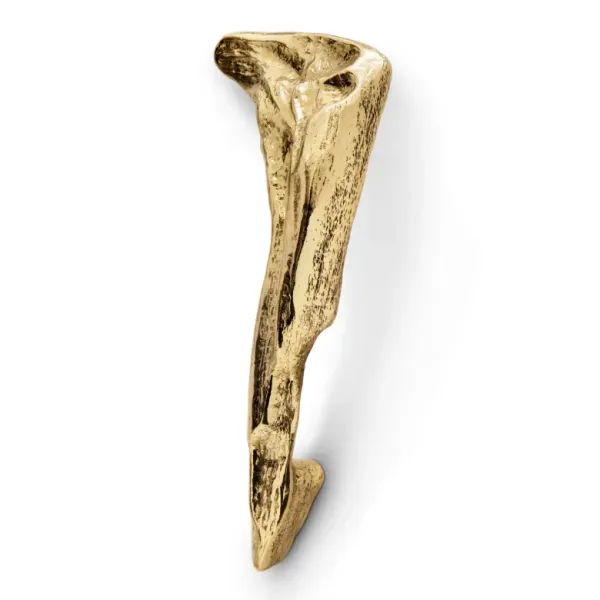 Handle KERMA CC235mm L260mm H80mm P115mm left, aged brass 