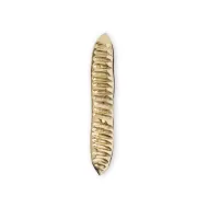 Handle JALO CC195mm L280mm H40mm P50mm polished brass 