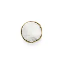 Rankenėlė vieno taško TIFFANY QUARTZ Ø42mm, H31mm, poliruotas žalvaris/kvarcas