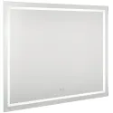Veidrodis su LED apšvietimu stačiakampis, šildomas, 59W, 1200x900mm, MultiWhite 3100-7000K