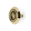 Handle HENDRIX CC65mm Ø105mm H40mm polished brass 