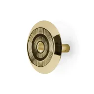 Handle HENDRIX CC65mm Ø105mm H40mm polished brass 