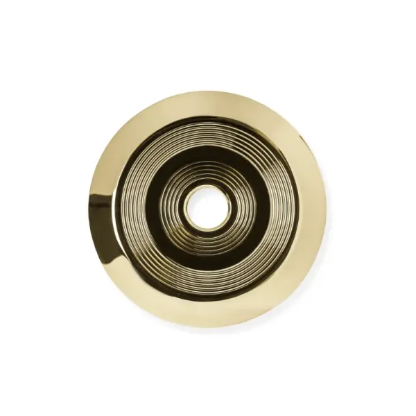 Handle HENDRIX CC65mm Ø105mm H40mm polished brass 