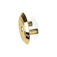 Handle HENDRIX CC65mm Ø105mm H40mm polished brass 