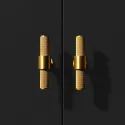 Knob Belgravia T L82mm polished nickel 