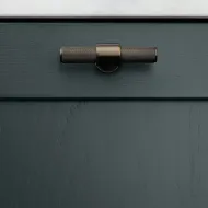 Rankenėlė vieno taško Belgravia T L82mm, matinė juoda