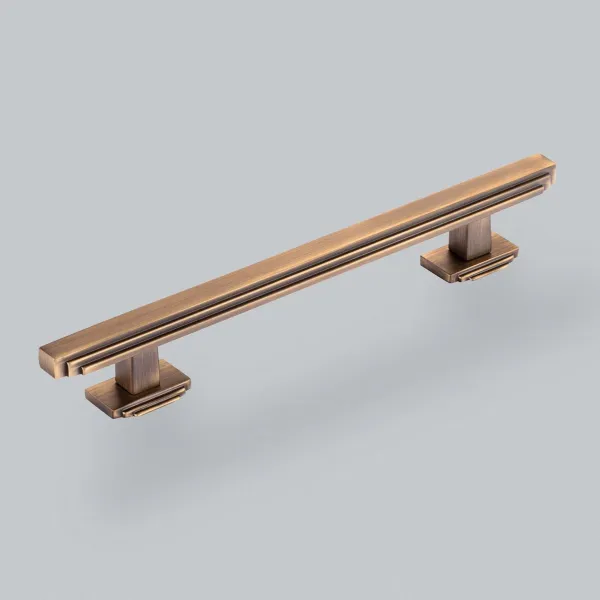 Handle Fitzrovia CC160mm L240mm polished bronze 