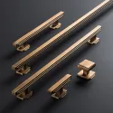 Handle Fitzrovia CC320mm L400mm polished bronze 