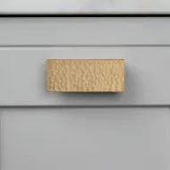 Handle Geddes CC64mm L84mm polished bronze 