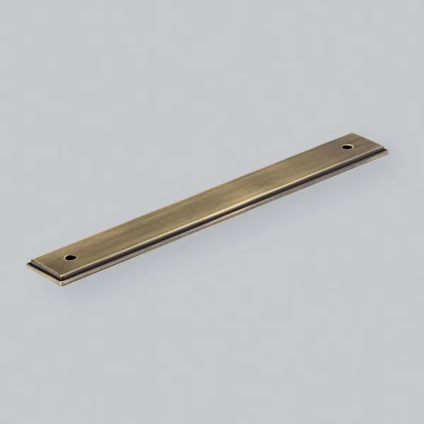 Plate for handle Barrington 160/190mm polished brass
