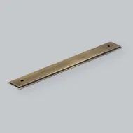 Plokštelė rankenėlei Barrington 160/190mm, šlifuotas žalvaris