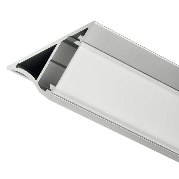 Profilis LED juostai išorinis kampinis PI6 L2500mm,