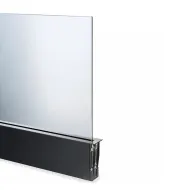 Glass panel holder L1000mm black