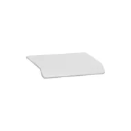 Rankenėlė CURVE CC128mm, L200mm, aliuminis matinė balta