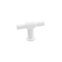 Knob T-type L55mm matt white