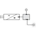 2-way distributor, Häfele Loox5 24V without switching function