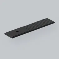 Plate for knob Barrington L100mm matt black