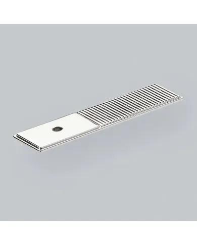 Plate for knob Barrington L100mm polished nickel