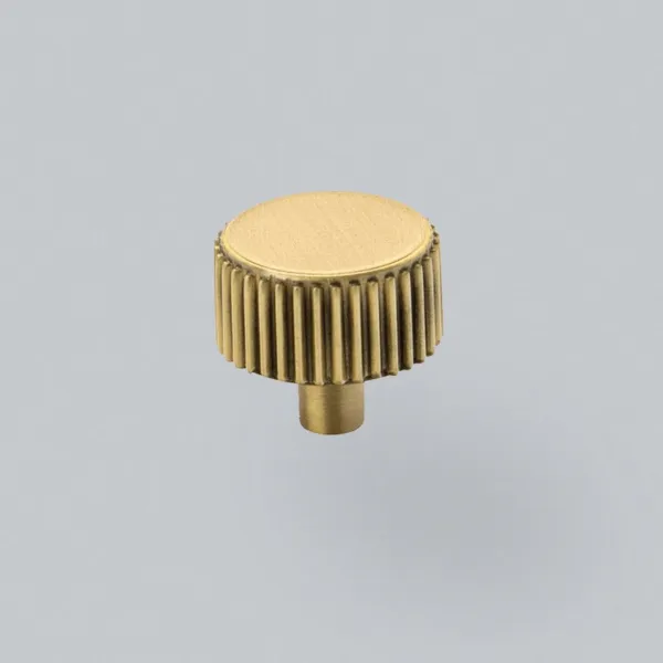 Knob Barrington Ø32mm brushed brass 