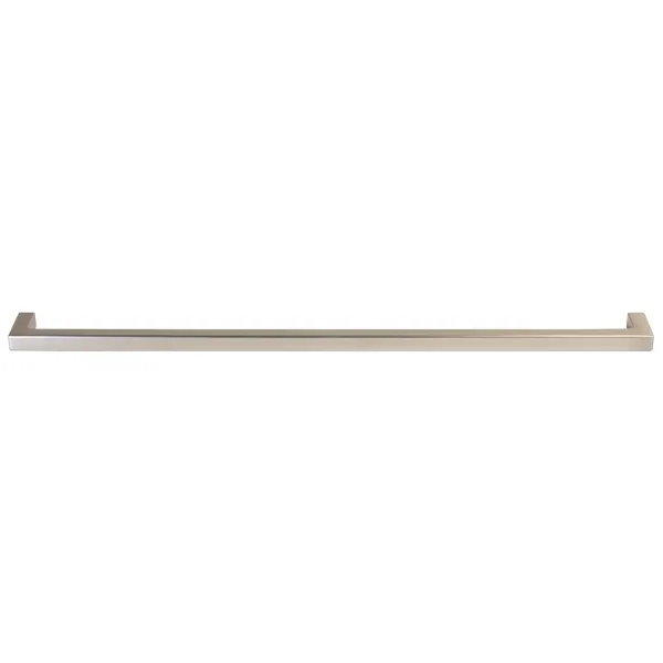 Furniture handle, D handle, zinc alloy, straight-edged 