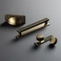 Handle Barrington Pull CC320mm L340mm brushed bronze 