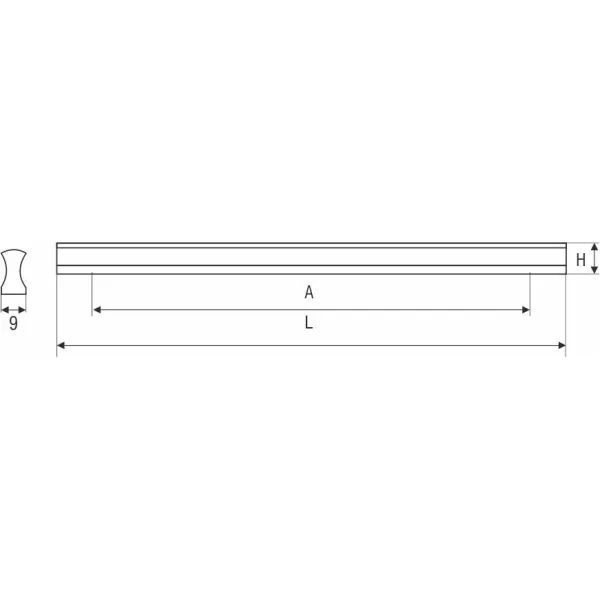 Rankenėlė CC160mm, L190mm, aliuminis