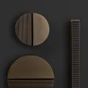 Handle Barrington Eclipse CC64mm L80mm polished brass smooth 