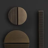 Rankenėlė Barrington Eclipse CC64mm, L80mm, poliruotas nikelis lygi