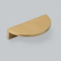 Handle Barrington Eclipse CC96mm L112mm polished brass smooth 