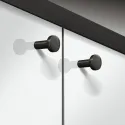 Rankenėlė taškinė H1340 Ø20x31mm, matinis nikelis