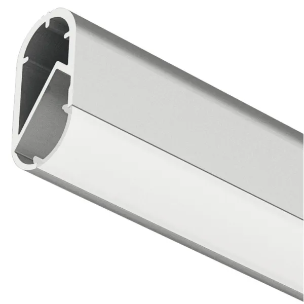 Wardrobe rail, Häfele Loox Profile 5105 for LED strip lights 10mm