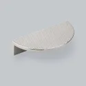 Handle Barrington Eclipse CC96mm L112mm polished nickel ribbed 