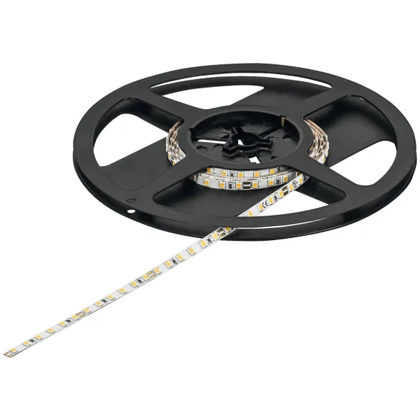 LED strip light, Häfele Loox5 LED 3041 24V 5mm 2-pin (monochrome), 120 LEDs/m, 9.6W/m, IP20