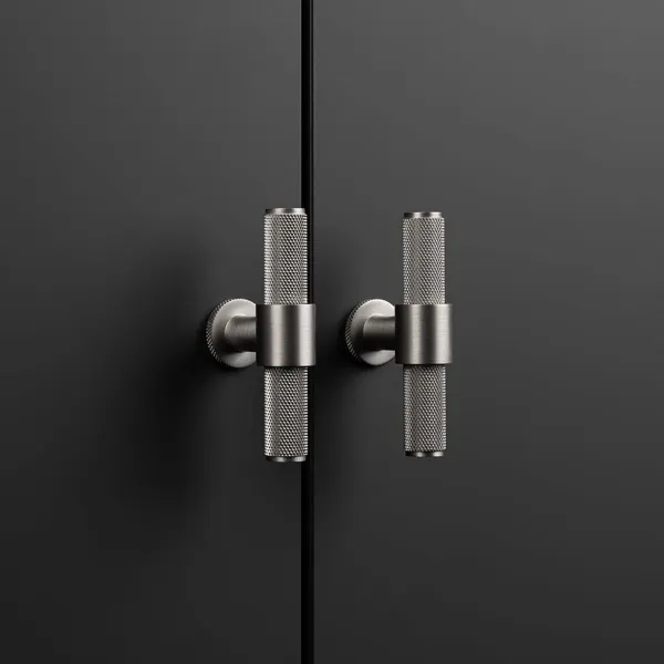 Knob Belgravia T L82mm polished dark bronze 