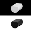Knob FOCUS Ø22mm H30mm aluminum black matt