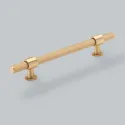 Handle Belgravia CC160mm L242mm brass 