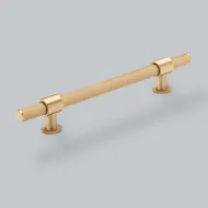 Handle Belgravia CC160mm L242mm brass 