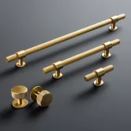Handle Belgravia CC160mm L242mm brass 
