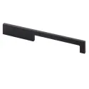 Handle GIRAV ASYMM CC160mm L173mm aluminum matt white 