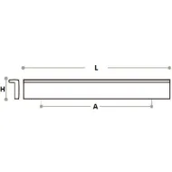 Rankenėlė CC32mm, nerūdijantis plienas