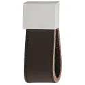 Rankenėlė 30x66mm, nerūdijančio plieno spalva/oda