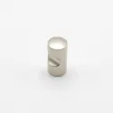 Knob handle Ø12mm, H23mm satin nickel