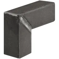Rankenėlė taškinė LOFT 28x12mm, sendinta juoda