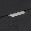 Furniture handle, Edge pull handle, aluminium